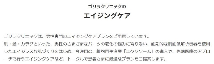 ゴリラクリニック銀座アネックス院について